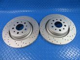 Maserati Levante S rear brake rotors x2 pcs TopEuro #6916